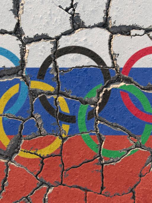 Symbolbild zum russischen Sport und dem drohenden Ausschluss von den olympischen Spielen