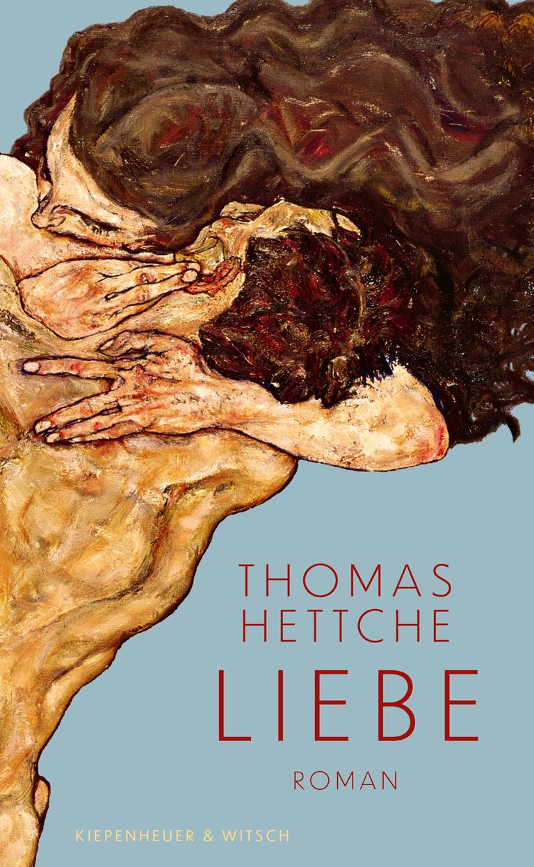 Das Buchcover der Erzählung "Liebe" von Thomas Hettche: Ein Gemälde, auf dem sich Körper berühren.
