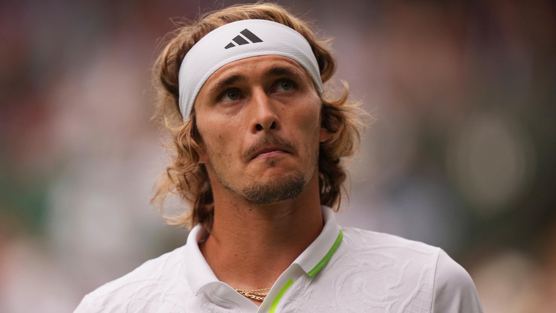 Alexander Zverev in Wimbledon