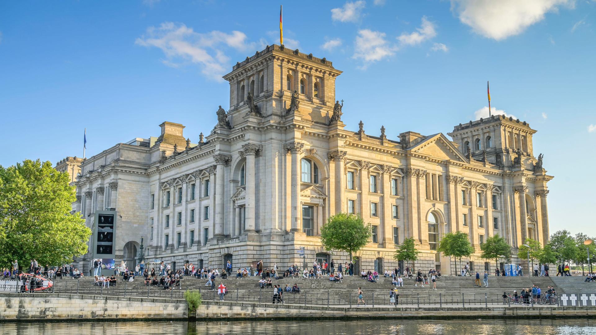 Reichstag, Tiergarten, Mitte, Berlin, Deutschland