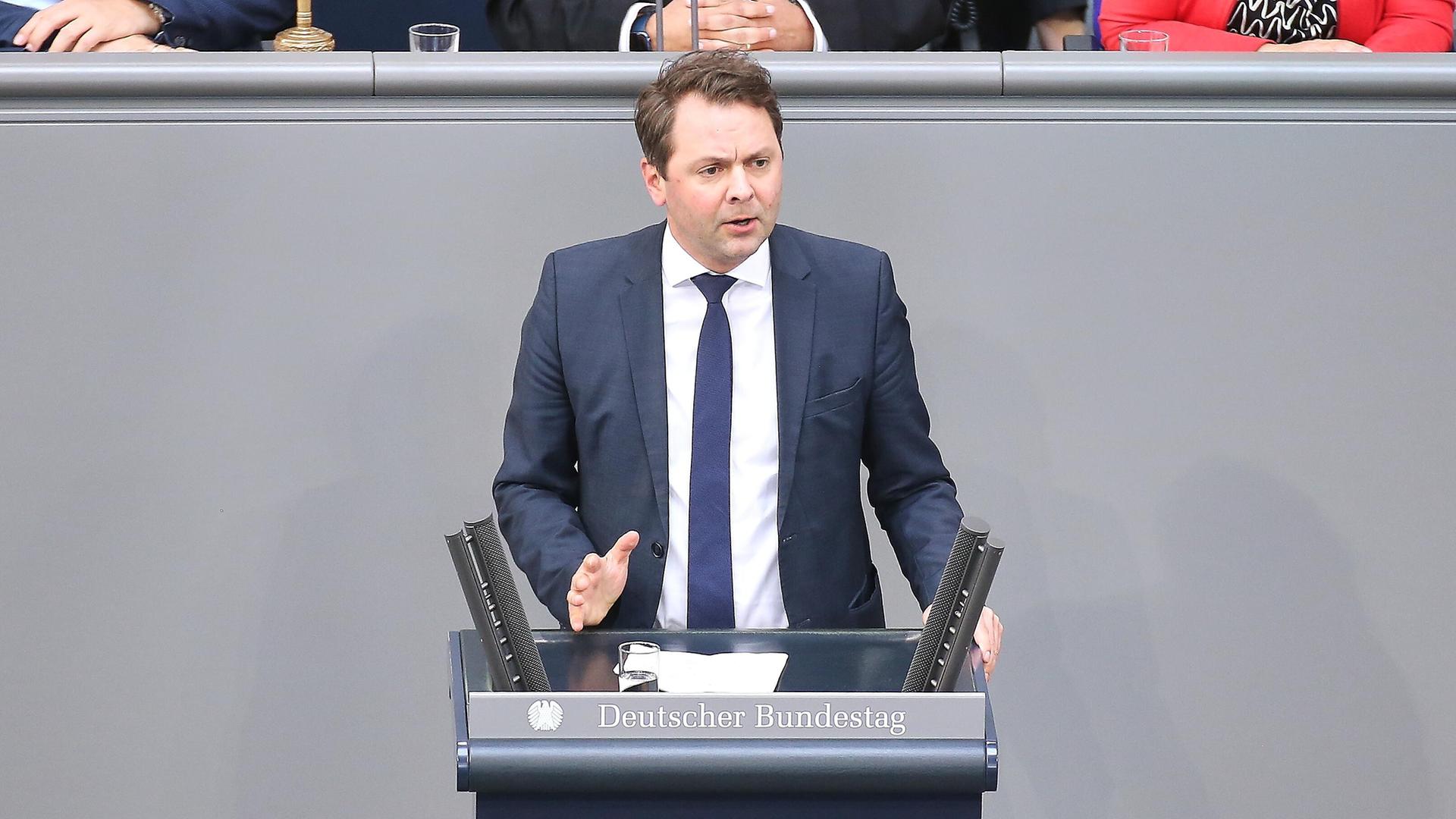Andreas Lenz, CSU, spricht im Deutschen Bundestag