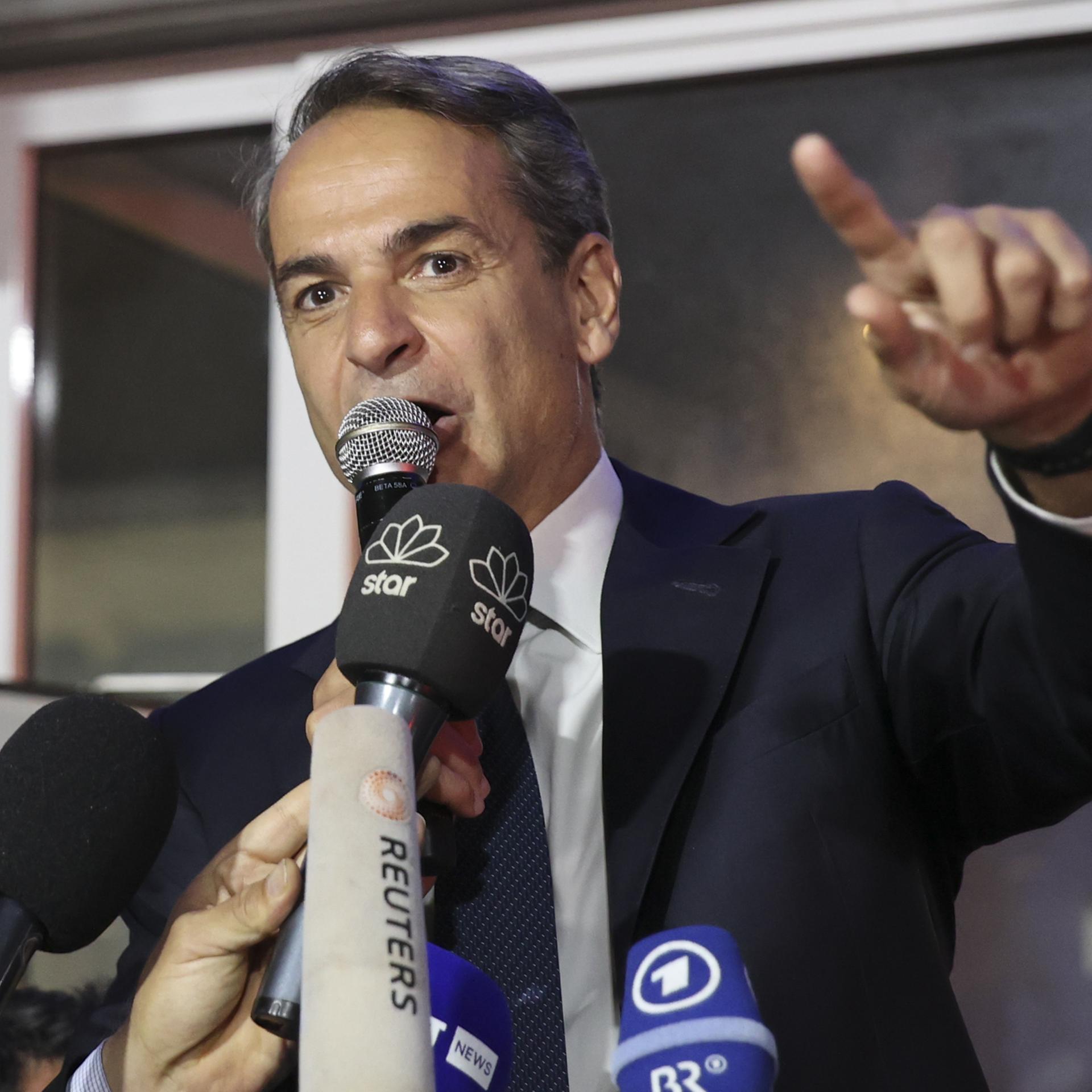 Der griechische Ministerpräsident Kyriakos Mitsotakis