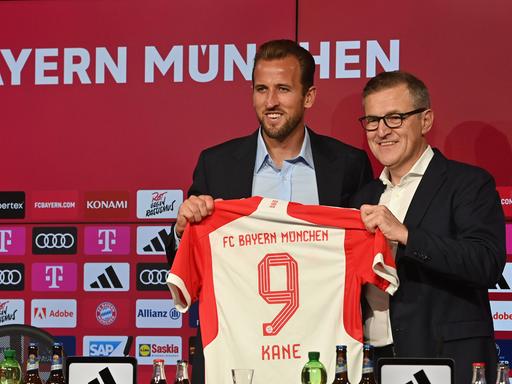 95 Millionen Euro zahlte der FC Bayern laut Ehrenpräsident Uli Hoeneß für Harry Kane an Tottenham Hotspur.