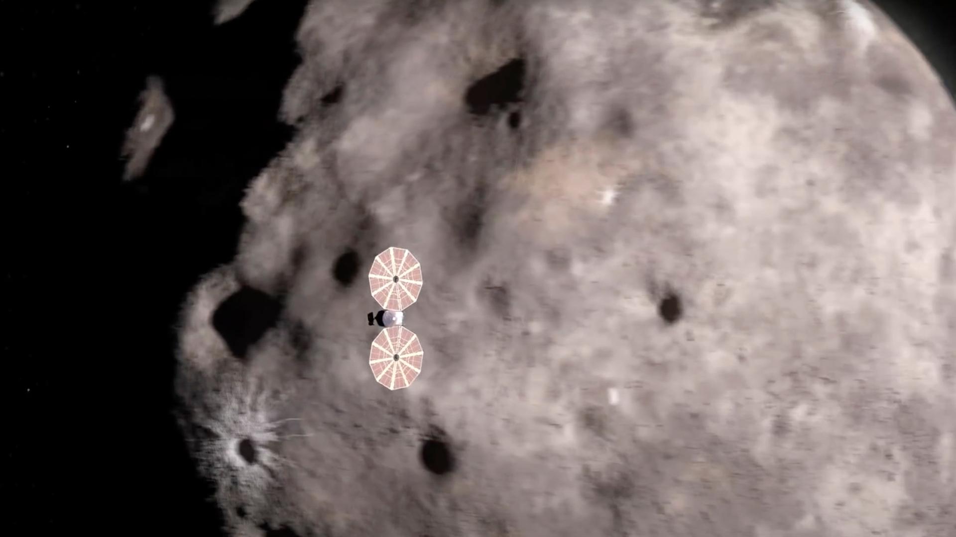 La sonda Lucy de la NASA voló cerca de asteroides