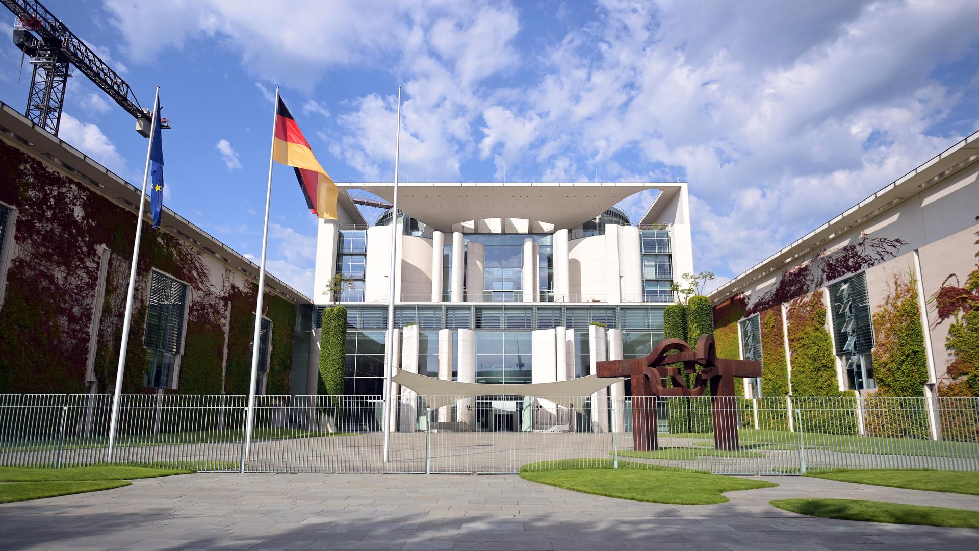 Das Bundeskanzleramt in Berlin Das Bundeskanzleramt in Berlin