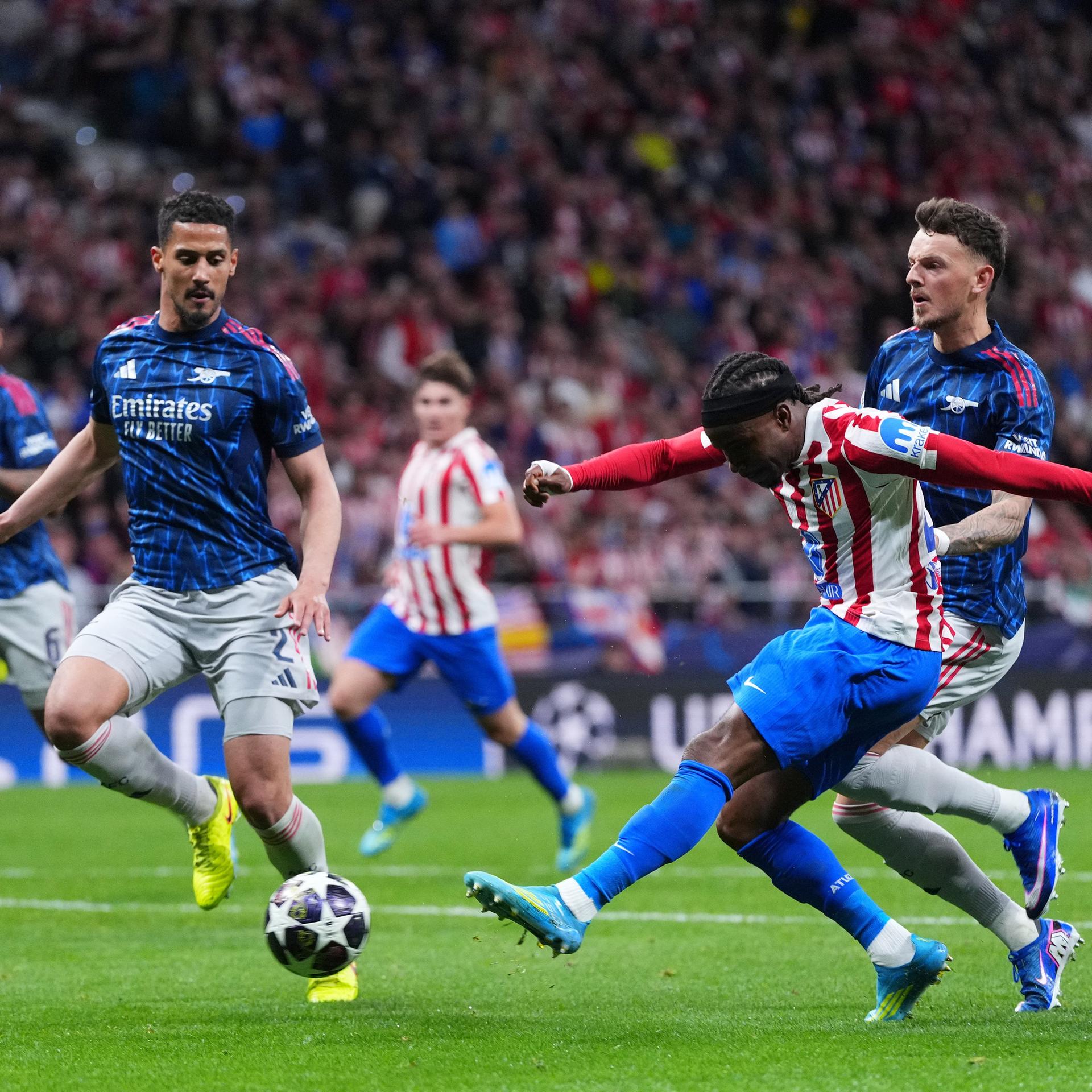 Fußball - Halbfinale Champions League: FC Arsenal bei Atlético Madrid 1:1