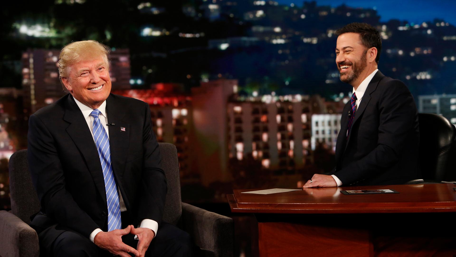 Donald Trump und Jimmy Kimmel