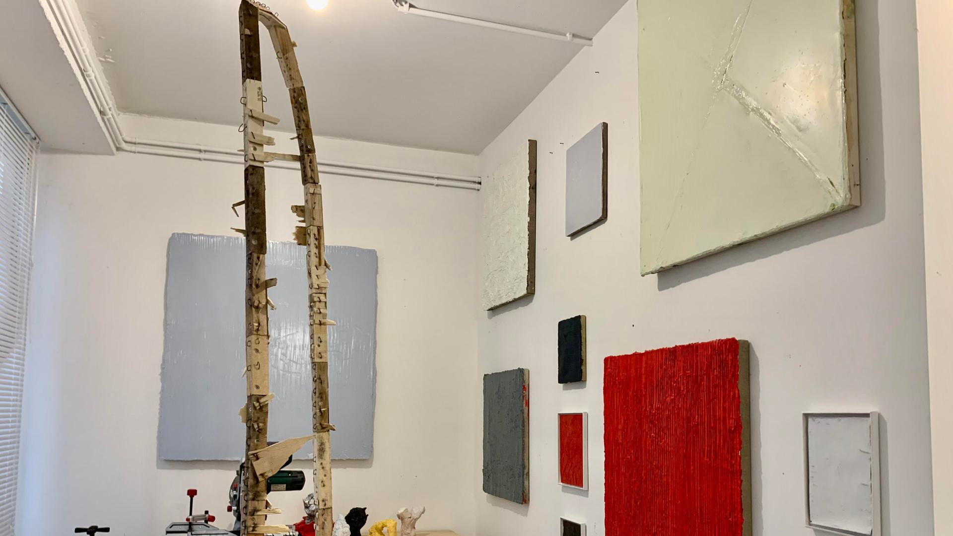 Erstes eigenes Atelier, Berlin Köpenick 2022 Erstes eigenes Atelier, Berlin Köpenick 2022
