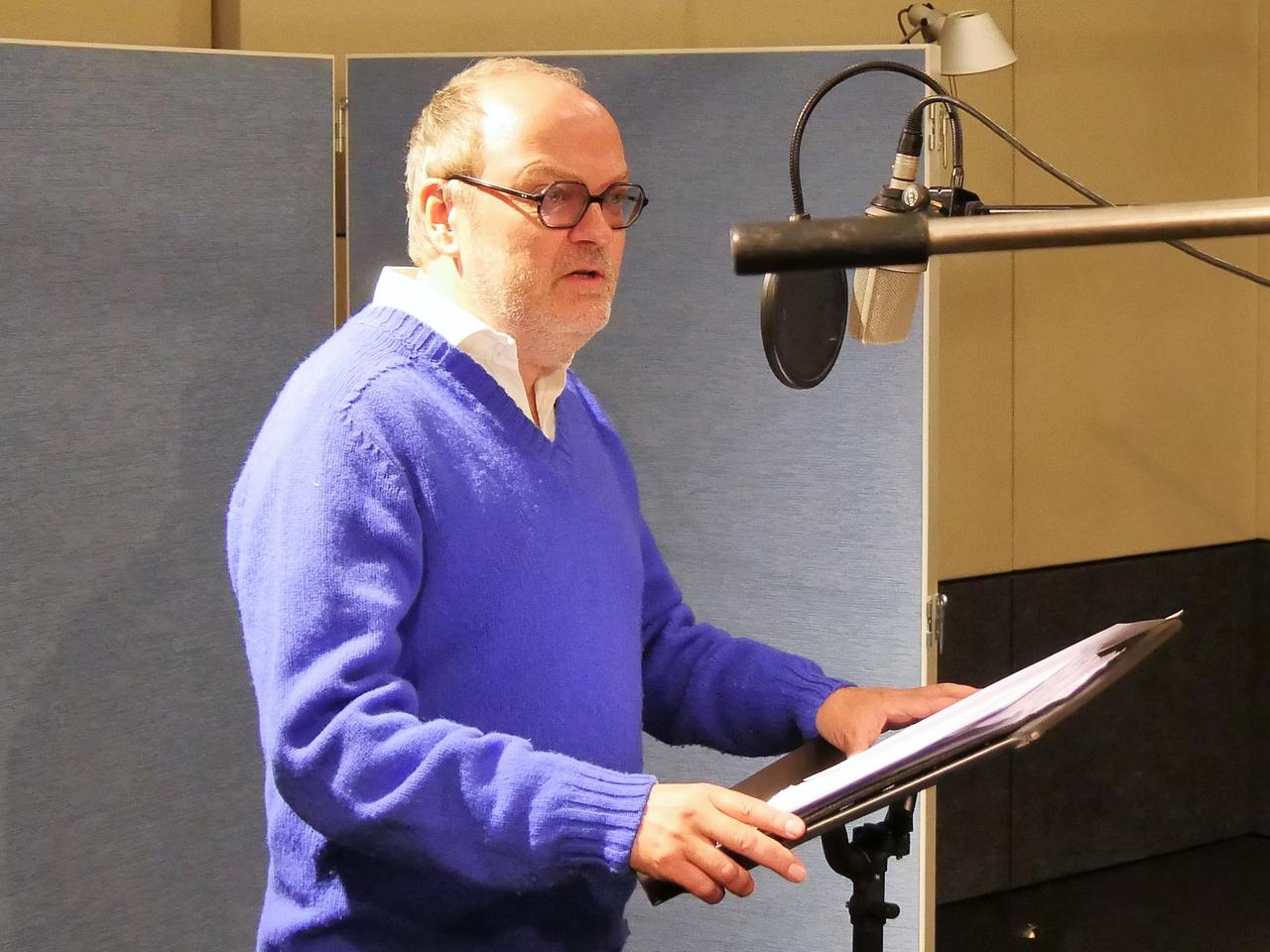 Jens Wawrczeck in unserem Studio