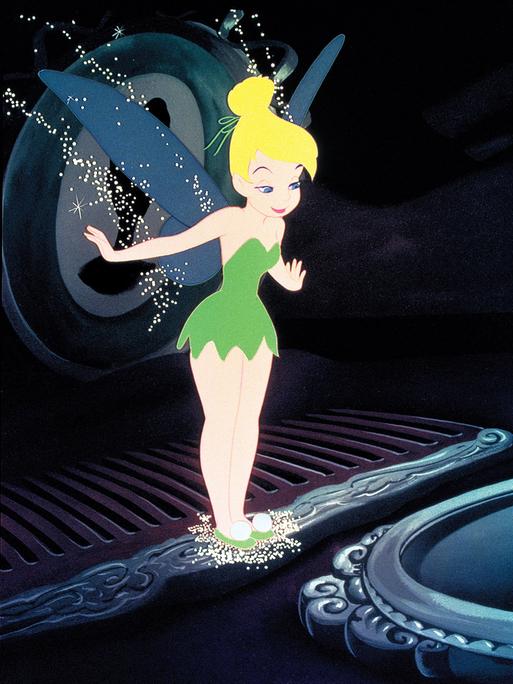 Die Fee "Tinkerbell" aus dem "Peter Pan" Film von Disney (1953)