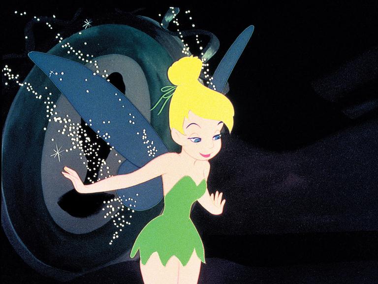 Die Fee "Tinkerbell" aus dem "Peter Pan" Film von Disney (1953)
