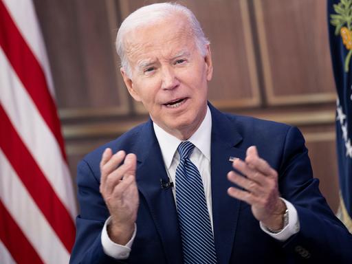 US-Präsident Joe biden lehnt in einem CNN-Interview Verhandlungen mit Russland ohne die Ukraine ab