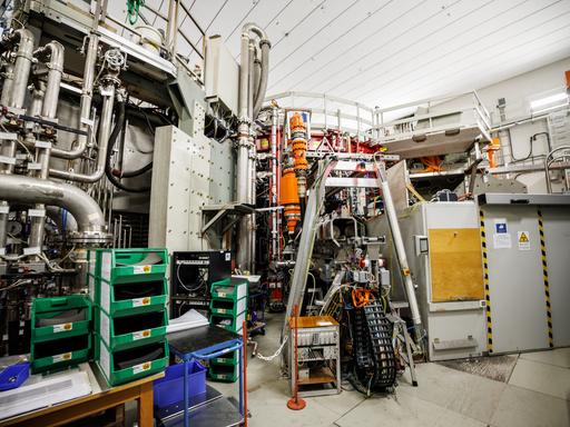 Forschungsanlage ASDEX Upgrade. Eine Versuchsanlage zur Entwicklung von Fusionsreaktoren. 