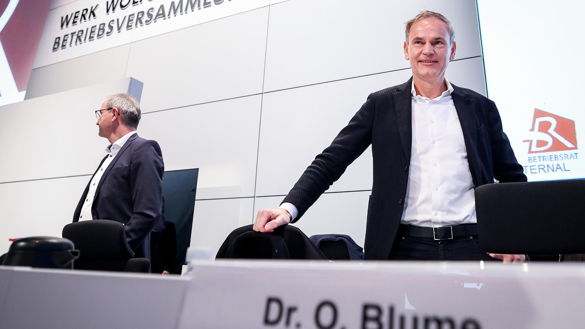 VW-Vorstandschef Oliver Blume