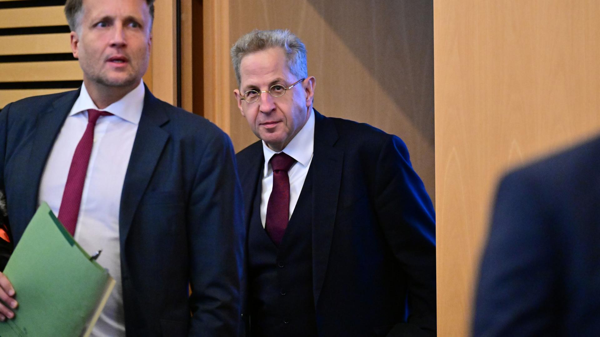 Thüringen, Erfurt: Hans-Georg Maaßen (CDU), ehemaliger Verfassungsschutz-Chef, kommt als Zeuge zu einem Untersuchungsausschuss im Thüringer Landtag.