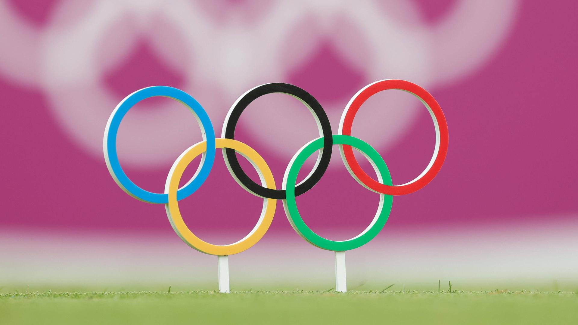 Die Olympischen Ringe (Symbolfoto)