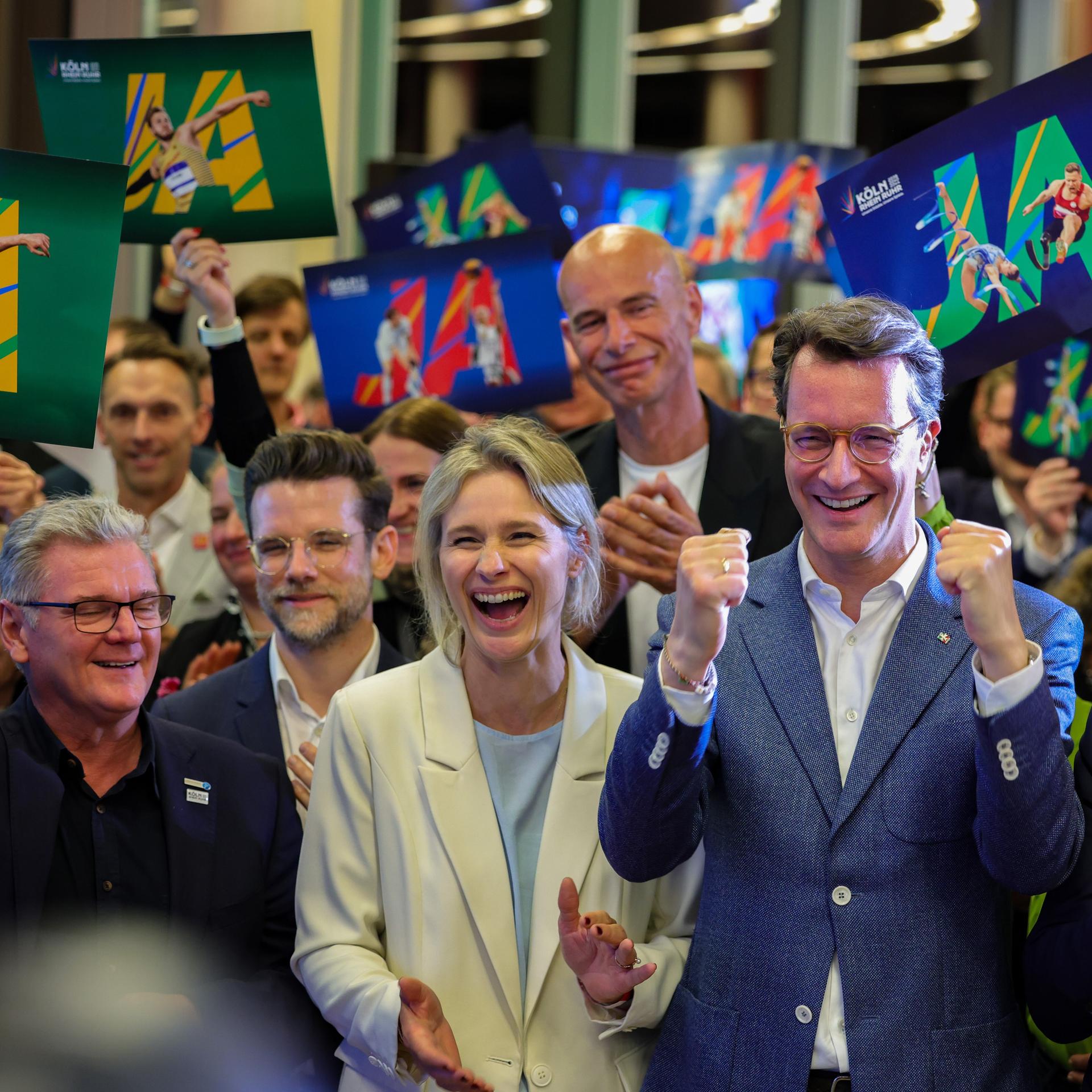 Bürgerentscheide - Klare Mehrheit für Olympia-Kandidatur in NRW