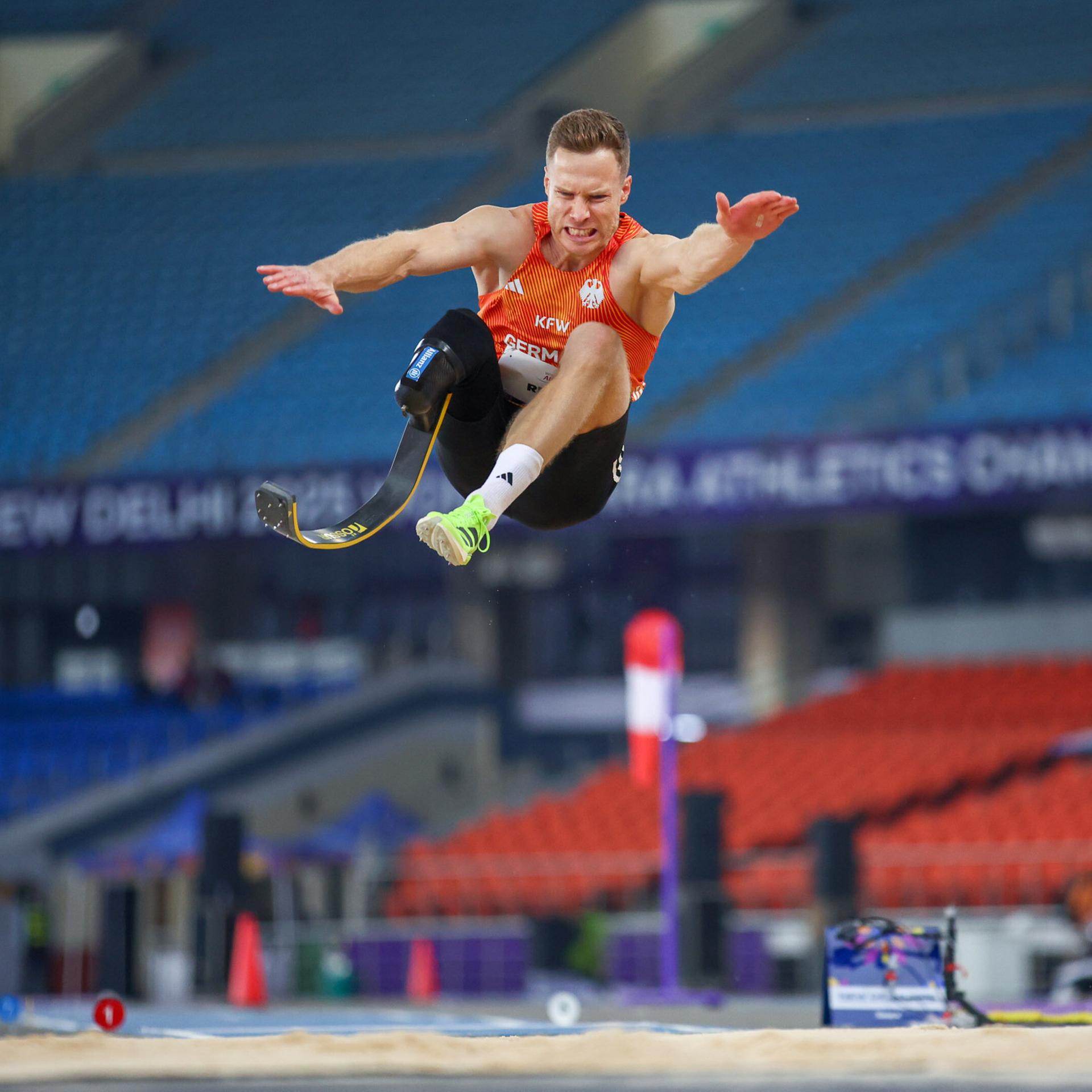 Para-Leichtathlet - Markus Rehm träumt vom perfekten Sprung