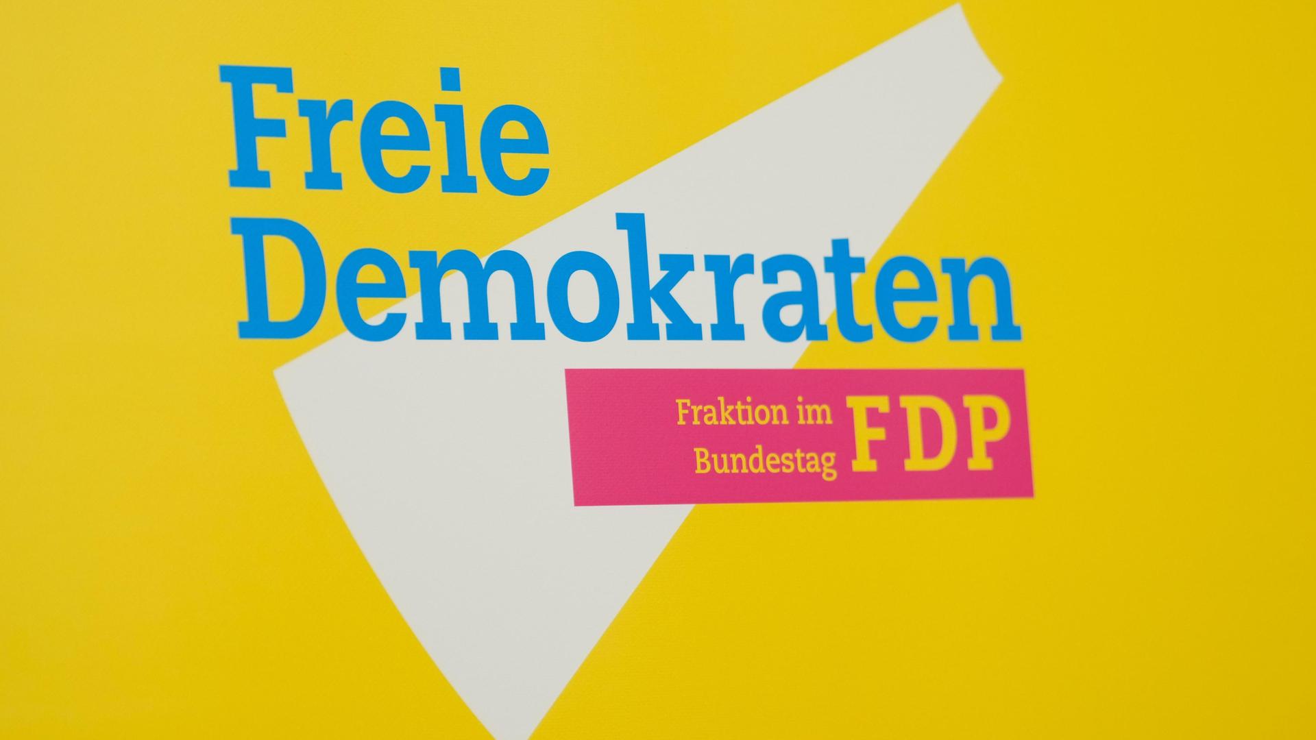 Zu sehen ist das Logo der FDP-Fraktion im Bundestag.