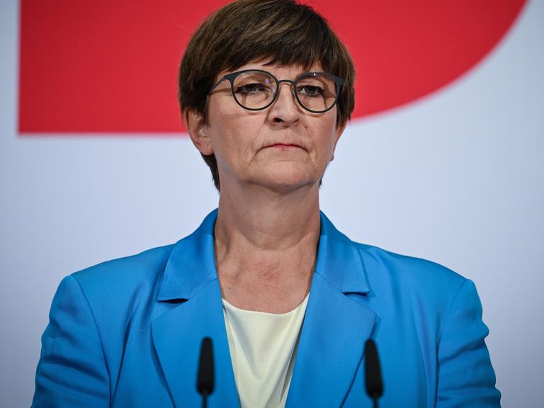 Die SPD-Bundesvorsitzende Saskia Esken