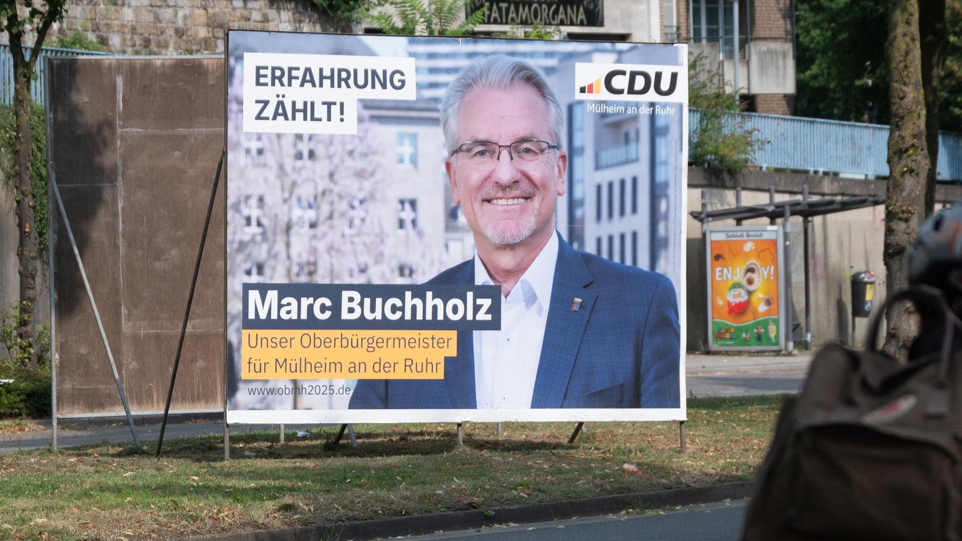 Ein Wahlplakat von Marc Bucholz
