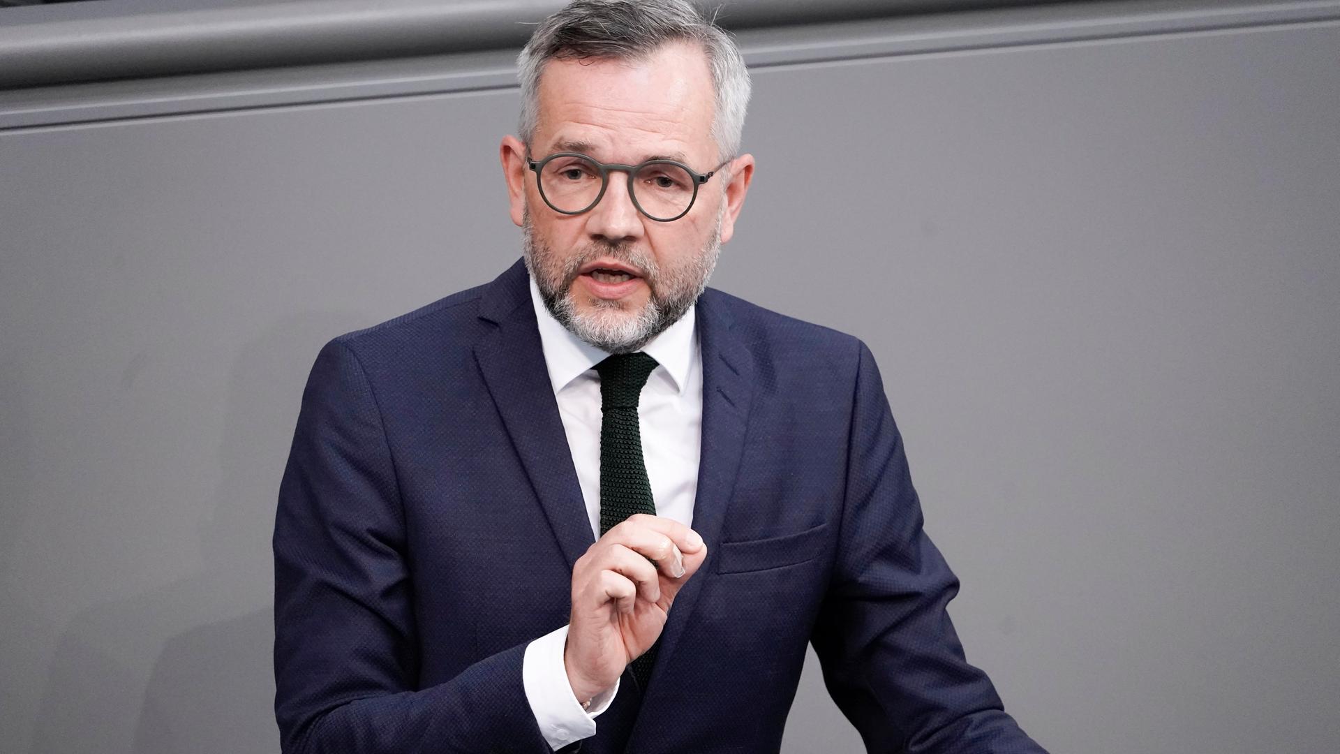 Michael Rorth spricht im Bundestag