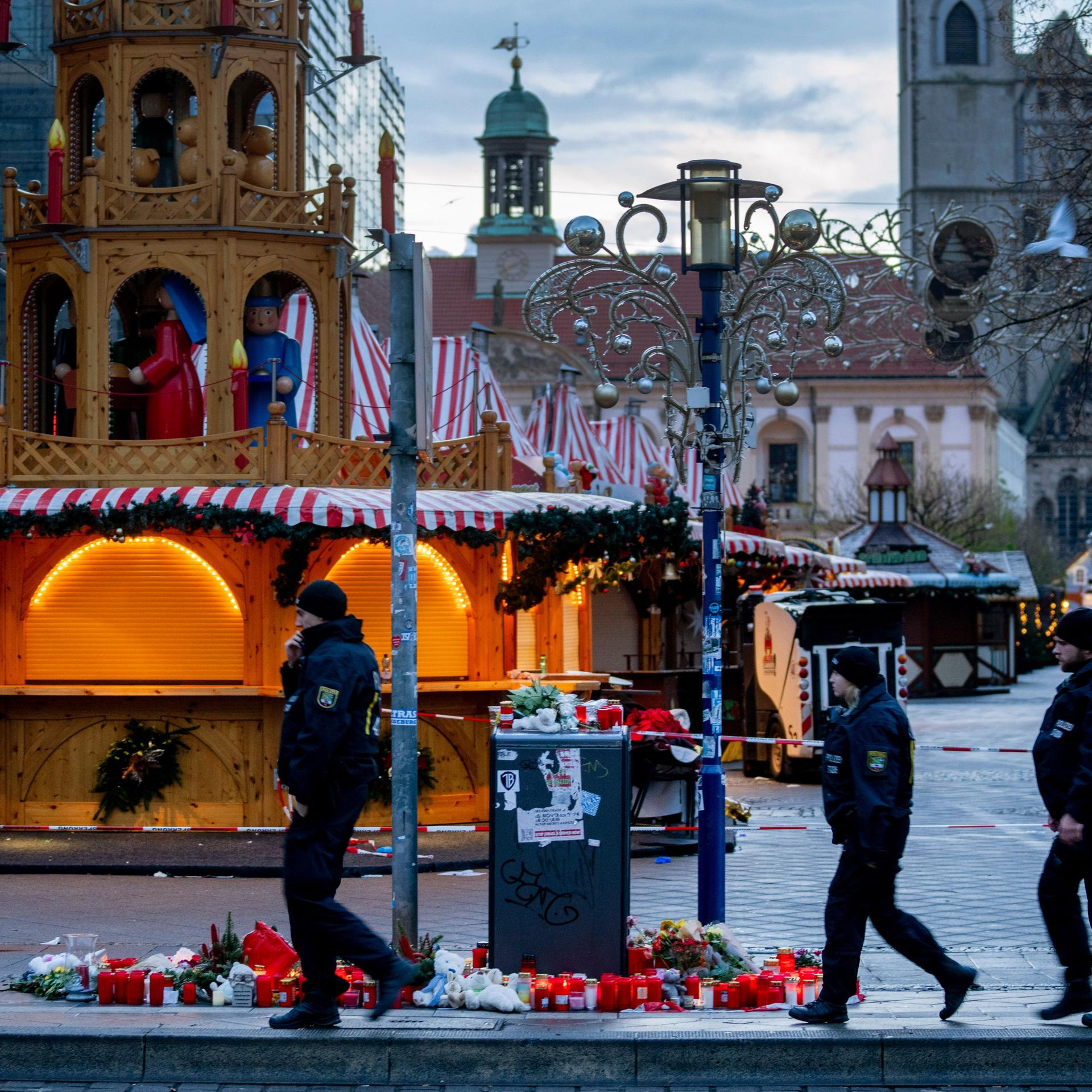 Nach Amokfahrt auf Weihnachtsmarkt - MDR: Stadt Magdeburg hat Empfehlungen für Schutzmaßnahmen nicht vollständig umgesetzt