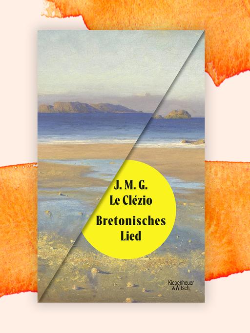 Cover des Buchs Bretonisches Lied auf pastellfarbenem Hintergrund.
