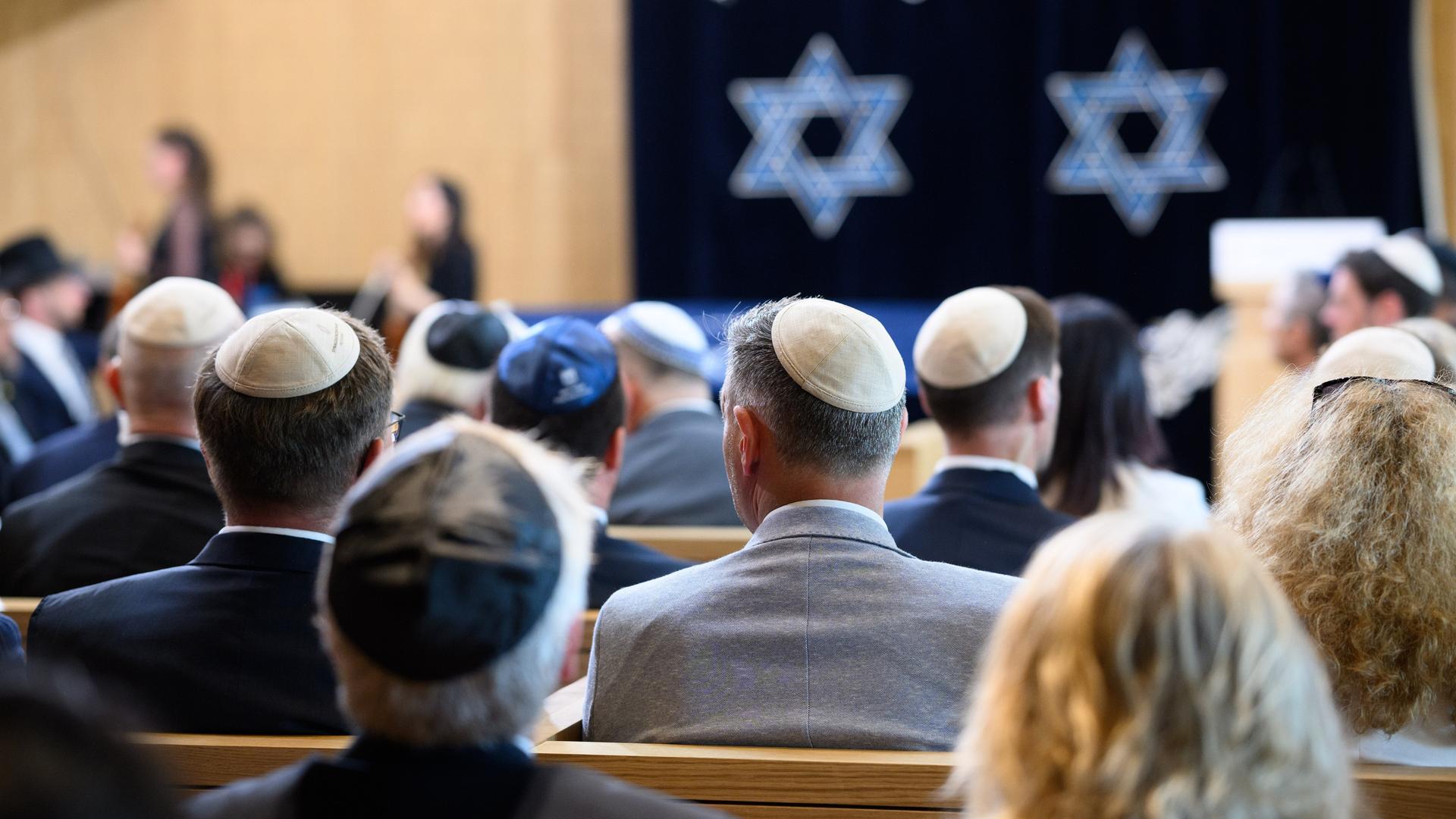 Festakt zur Einweihung des Synagogenzentrums in Potsdam.