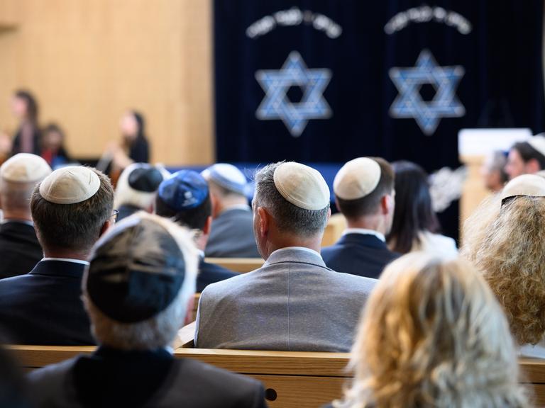 Festakt zur Einweihung des Synagogenzentrums in Potsdam.