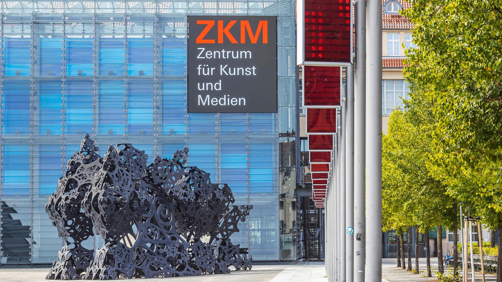 Das Zentrum für Kunst und Medien in Karlsruhe. Das Zentrum für Kunst und Medien in Karlsruhe.