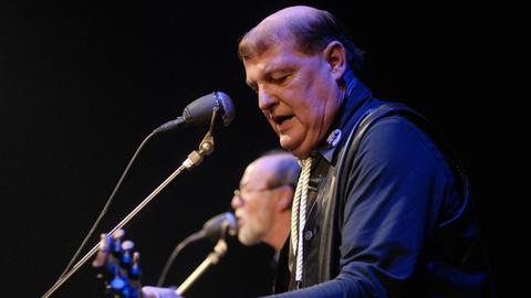 Die Punk-Urväter The Monks bei einem Konzert in der Berliner Volksbuehne, 2006.