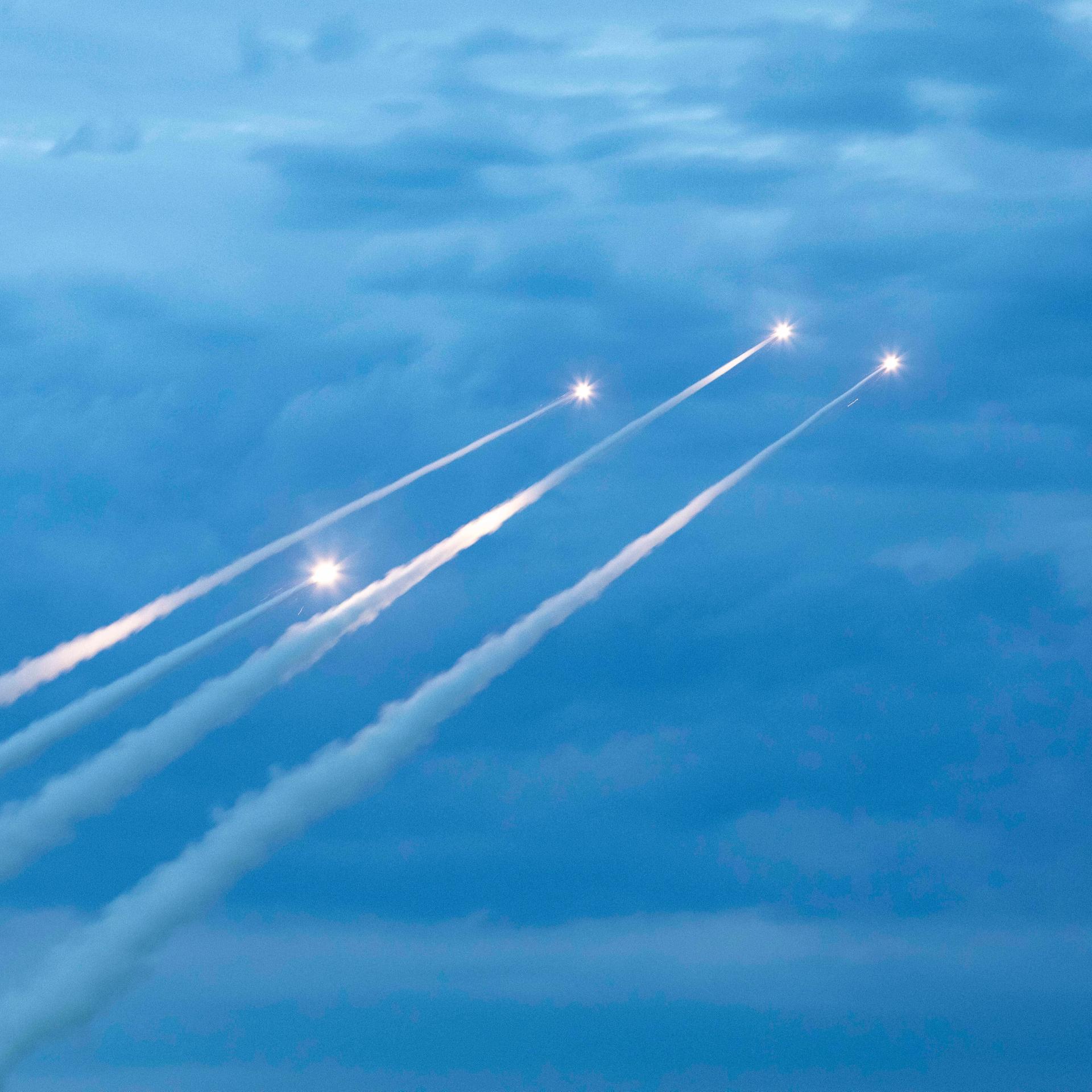 Himars-Raketenartillerie: Diese US-Systeme sind auch in die Ukraine geliefert worden. Hier bei einer Übung in Fort Ripley, Minnesota.