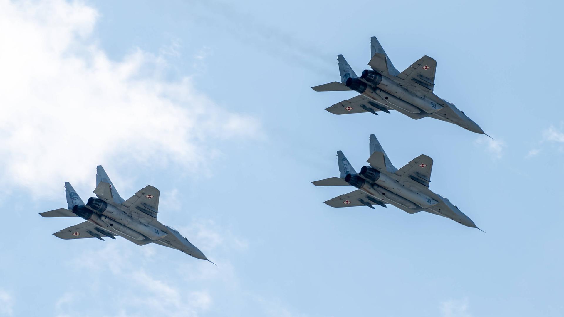 Kampfjets vom Typ Mig-29 Kampfjets vom Typ Mig-29