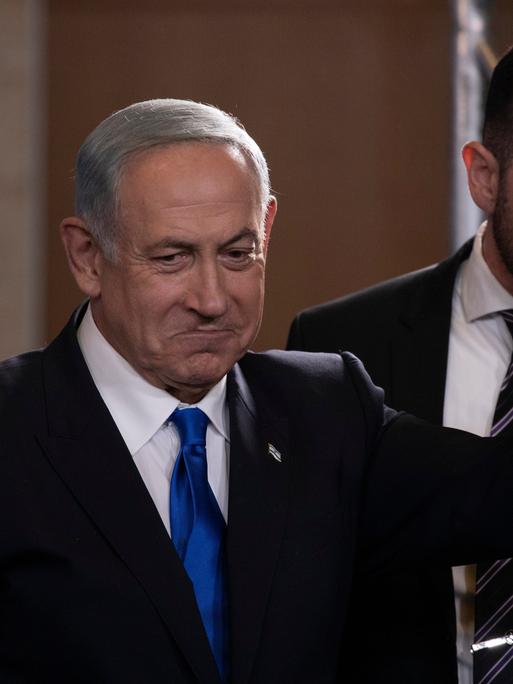 Der Vorsitzende der Likud-Partei und ehemalige israelische Ministerpräsident Benjamin Netanjahu 