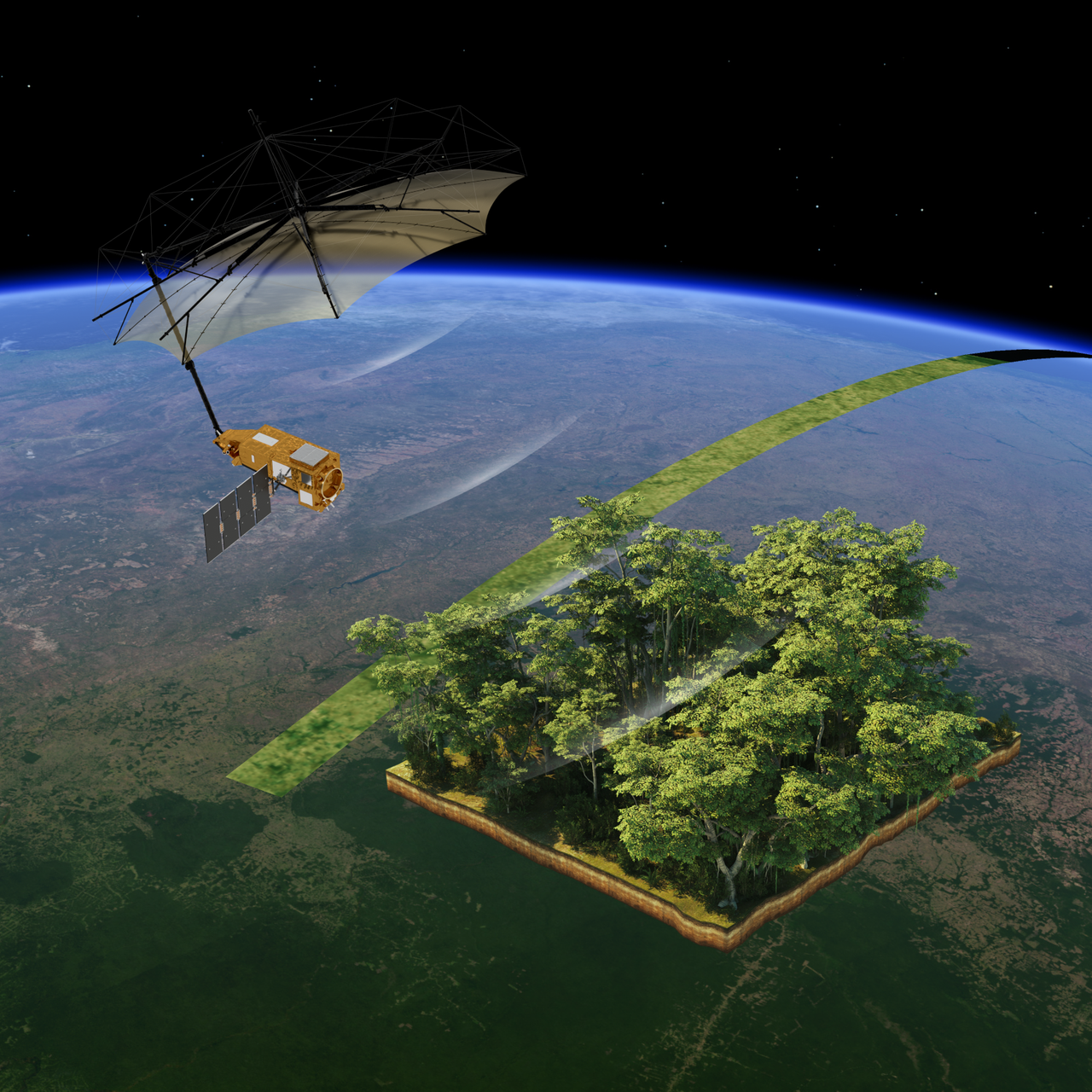 ESA-Mission Biomass - Der Wald-Satellit und das Raketen-Radar