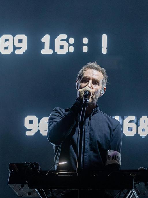 Robert 3D Del Naja, member of the British trip?hop group Massive Attack, performs during Primavera Sound Porto 2026 at Parque da Cidade. (Photo by Diogo Baptista / SOPA Images/Sipa USA)