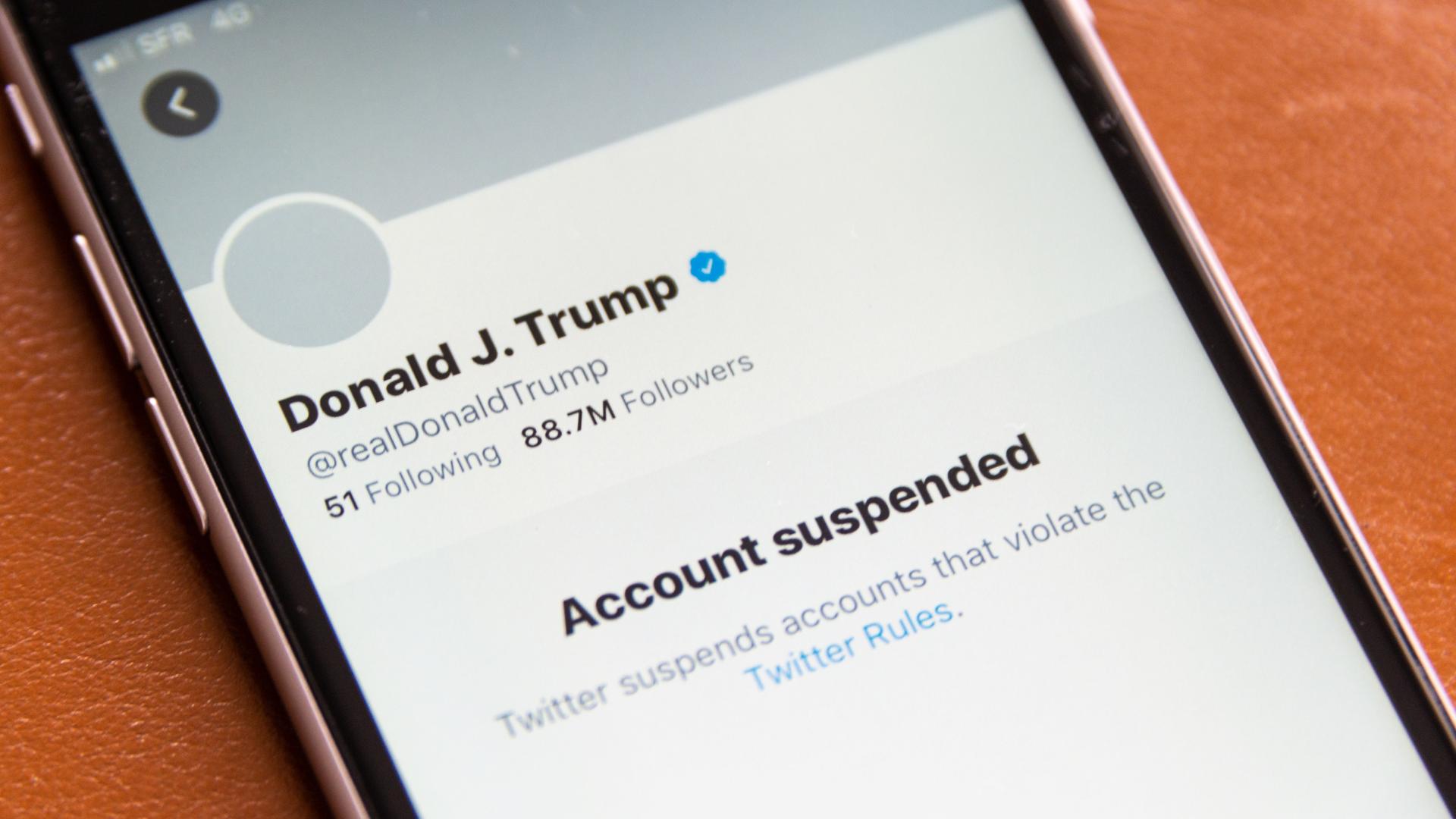 US President Donald Trump has been permanently suspended from Twitter