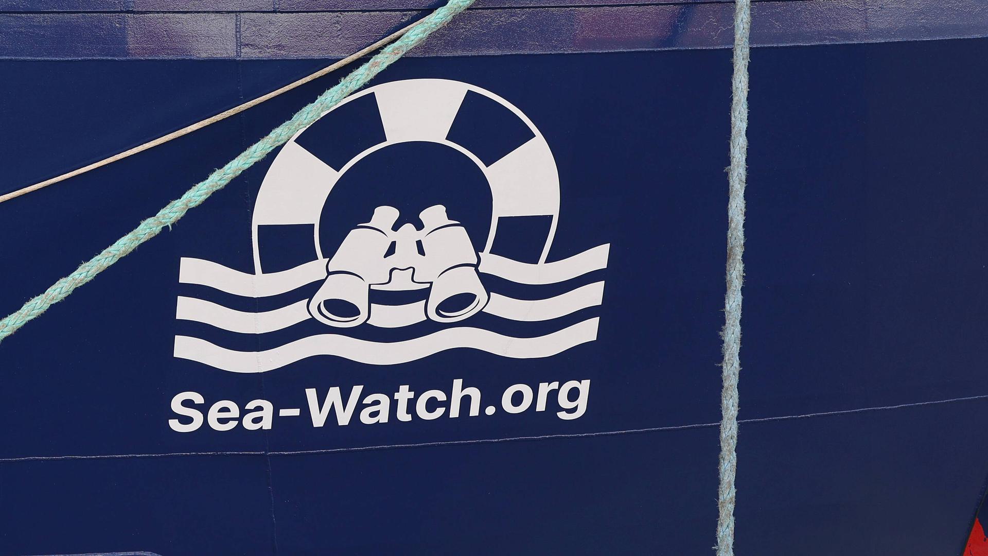 Das Logo der Hilfsorganisation Sea-Watch