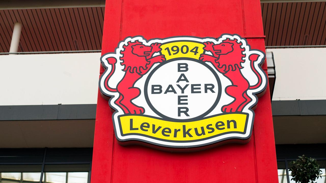 Das Logo des Fußball-Bundesligisten Bayer Leverkusen