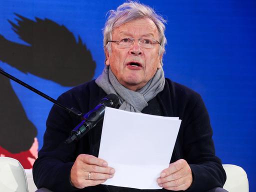 Der russische Schriftsteller Viktor Jerofejew (aufgenommen im November 2021) 