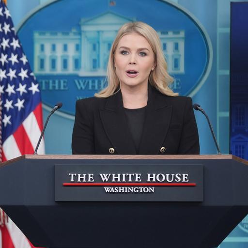 Die Pressesprecherin des Weißen Hauses, Karoline Leavitt.