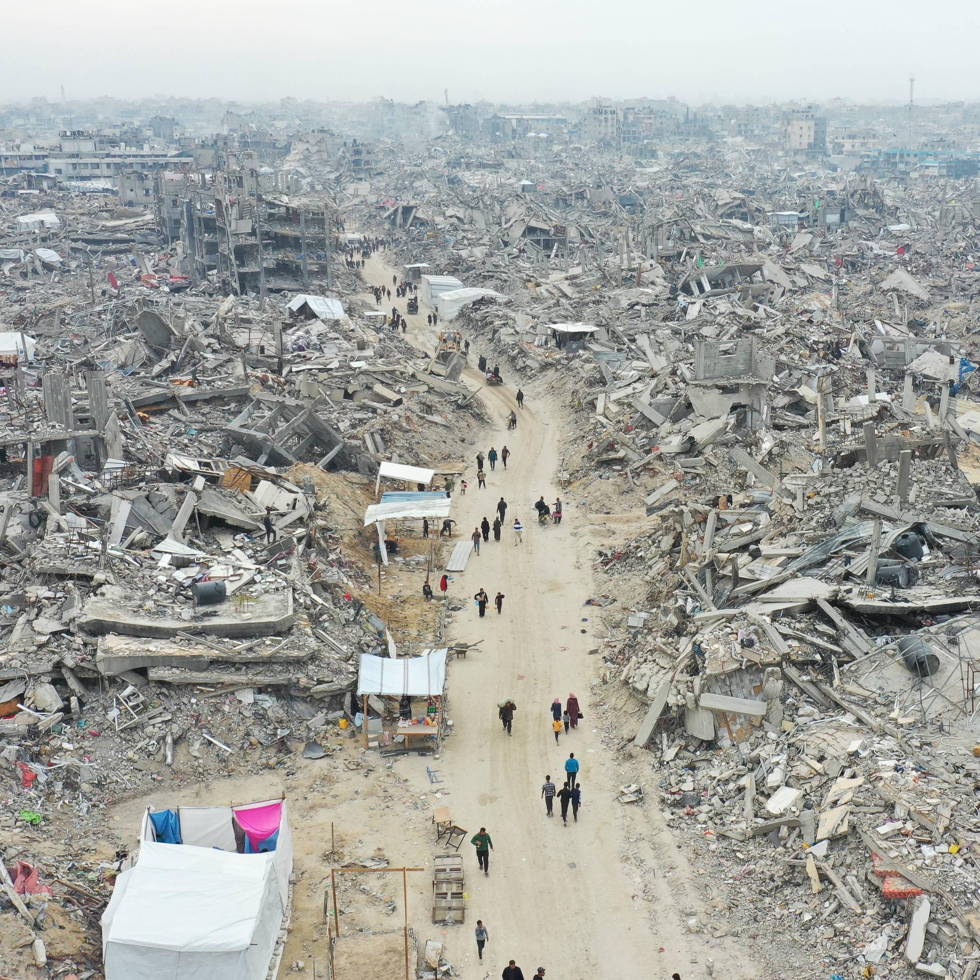 Gazastreifen - UNO drängt auf raschen Start des Wiederaufbaus