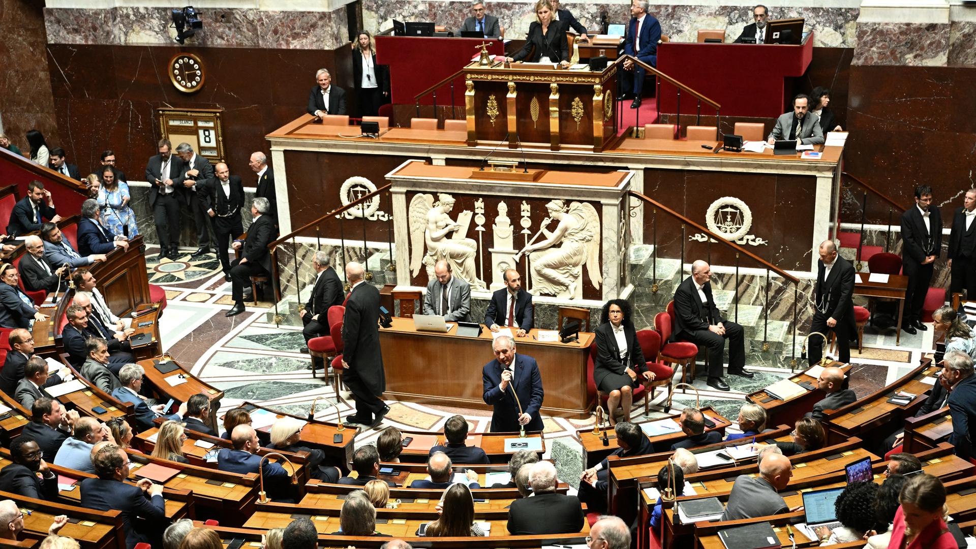 Die Nationalversammlung in Paris
