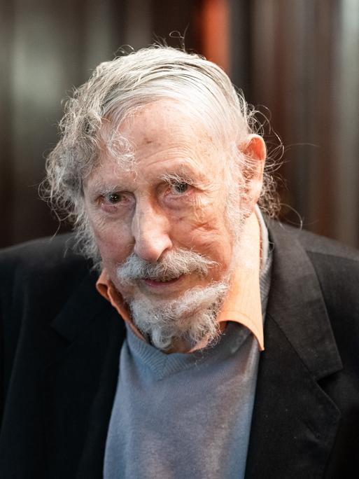 Der 101-jährige Autor, Drehbuchautor und Fernsehjournalist Georg Stefan Troller.