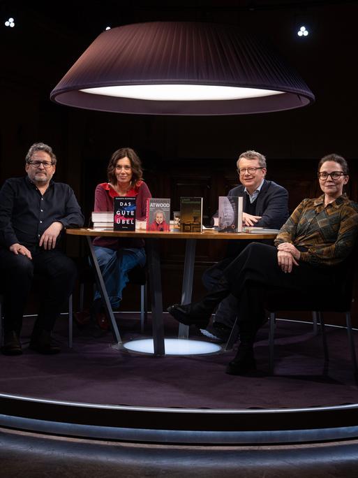 Wolfram Eilenberger, Eva Menasse, Adam Soboczynski und Thea Dorn