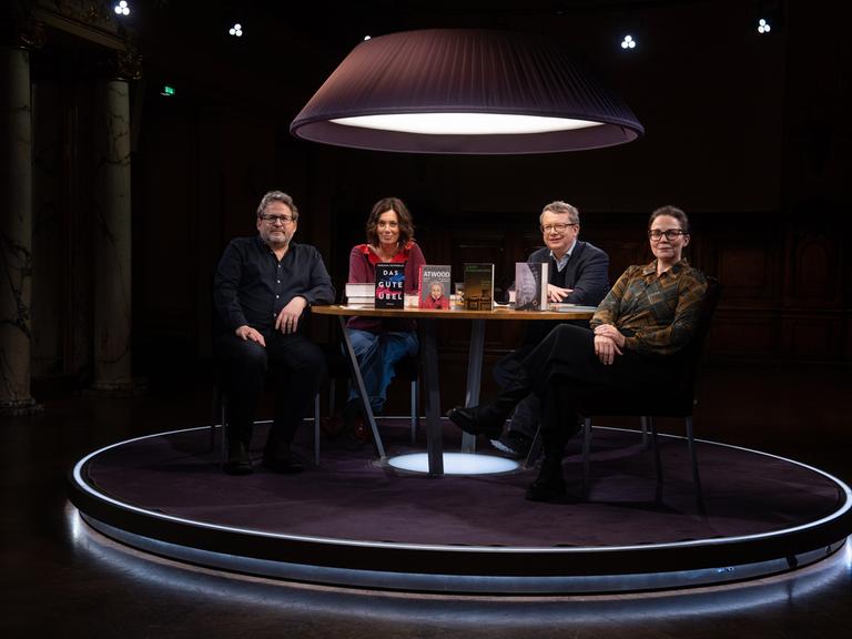 Wolfram Eilenberger, Eva Menasse, Adam Soboczynski und Thea Dorn