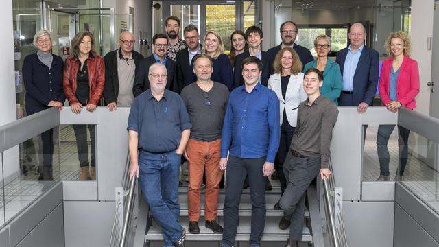 Gruppenbild der Landeskorrespondenten beim den Treffen der Inlandskorrespondenten am 28.10.2025 im Funkhaus Köln.