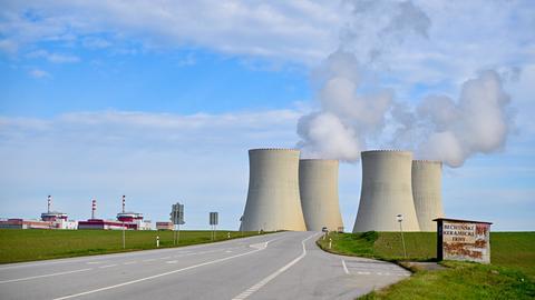 Im Bild: Atomkraftwerk Temelin in der Tschischen Republik.