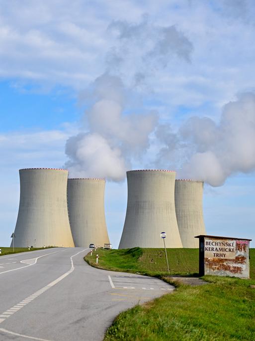 Im Bild: Atomkraftwerk Temelin in der Tschischen Republik.